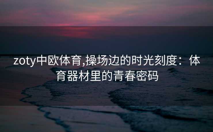zoty中欧体育,操场边的时光刻度：体育器材里的青春密码